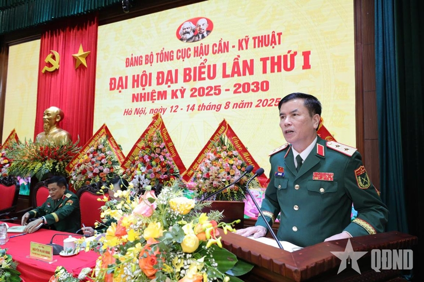 Đảng bộ Tổng cục Hậu cần - Kỹ thuật: Tổ chức Đại hội đại biểu lần thứ I, nhiệm kỳ 2025-2030 phiên trù bị